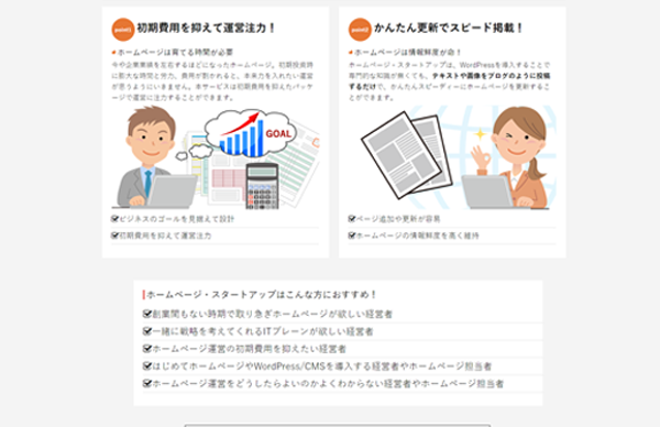 ポイントや特徴、提案の図